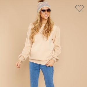 Taupe Sweater - Worn Twice